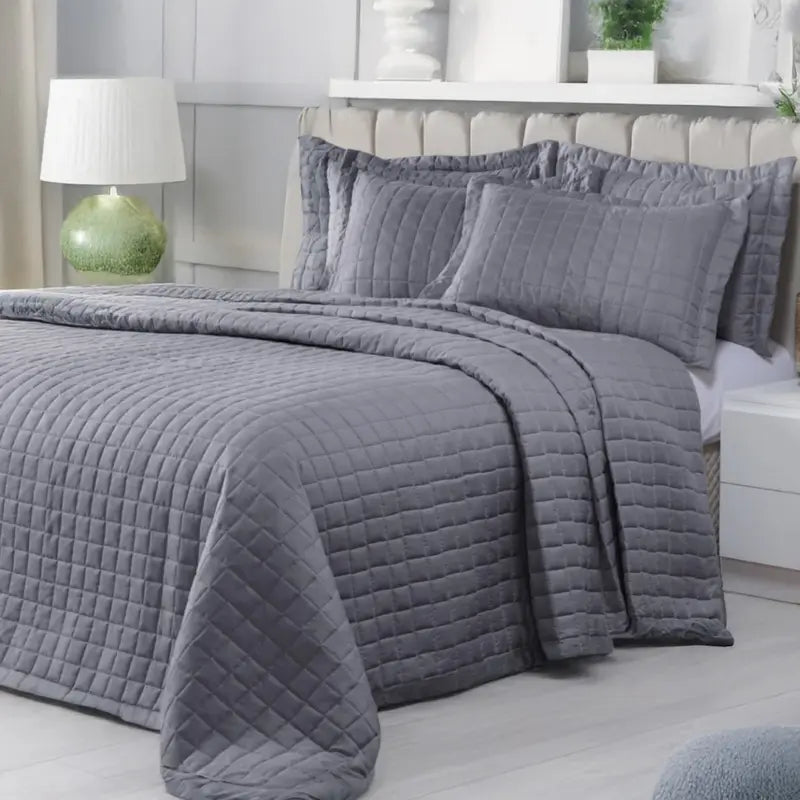 Cobre Leito Toque Aveludado Percal 400 Fios com Porta-Travesseiro – Solteiro, Casal, Queen e King