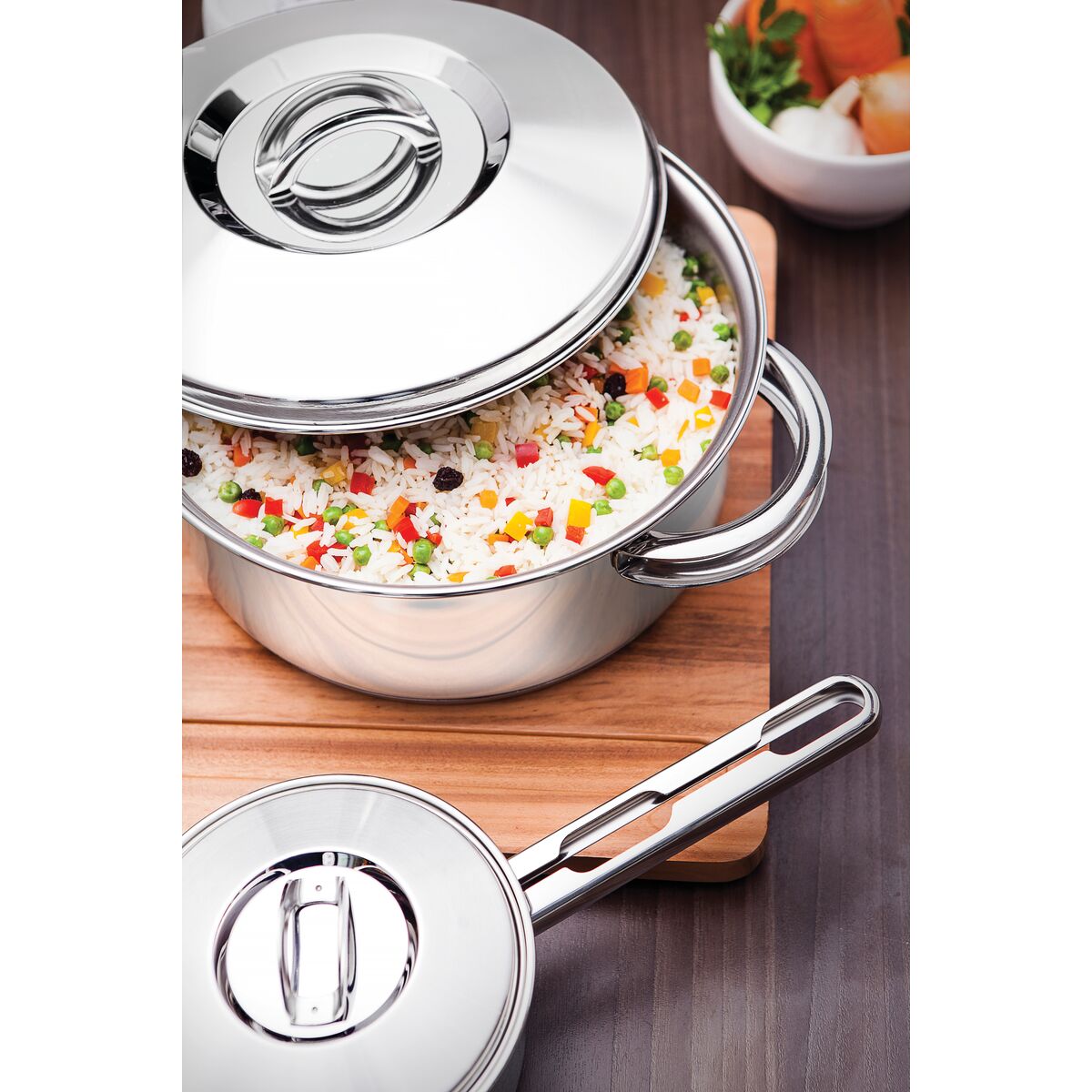 Kit Panelas Inox Solar - 4 peças