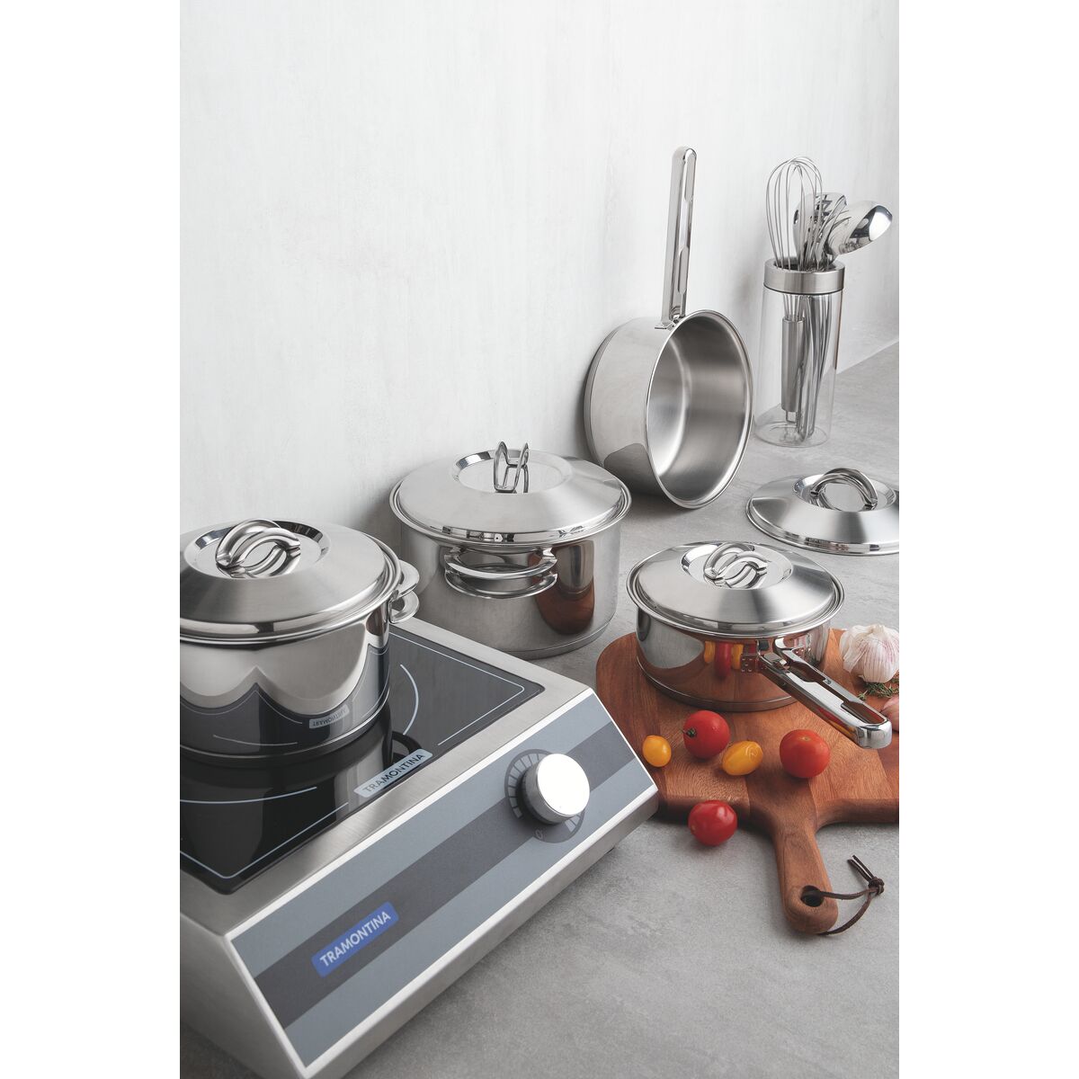 Kit Panelas Inox Solar - 4 peças