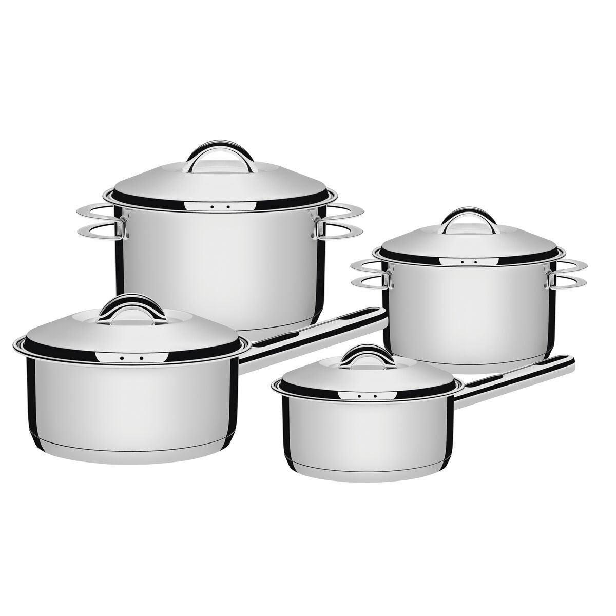 Kit Panelas Inox Solar - 4 peças